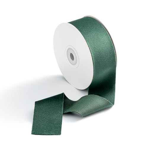 CHUQING Geschenkband Samt Grün Samtband Zierband zum Nähen Samtschleife Schleifenband Breit Dekoband,dunkelgrün,38 mm x 9 m CHUQING Geschenkband Samt Grün Samtband Zierband zum Nähen Samtschleife Schleifenband Breit Dekoband,dunkelgrün,38 mm x 9 m von CHUQING