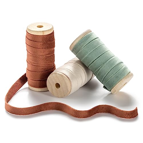 CHUQING Samtband 10mm Schleifenband Geschenkband Bänder zum Basteln Samt Samtborte Dekoband Hochzeit Schmuckband für Geschenkverpackung, Weihnachten CHUQING Samtband 10mm Schleifenband Geschenkband Bänder zum Basteln Samt Samtborte Dekoband Hochzeit Schmuckband für Geschenkverpackung, Weihnachten von CHUQING