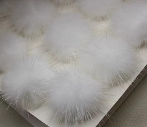 CHUYIX 7cm Fellbommel Kunstfell Pompon 10Pcs Kunstfell Bommel Flauschige Pompon Kunstfell Bommel Pompon Weiche Kunstpelz Pompom für Hüte Schuhe Schals Flauschige Pom Poms CHUYIX 7cm Fellbommel Kunstfell Pompon 10Pcs Kunstfell Bommel Flauschige Pompon Kunstfell Bommel Pompon Weiche Kunstpelz Pompom für Hüte Schuhe Schals Flauschige Pom Poms von CHUYIX