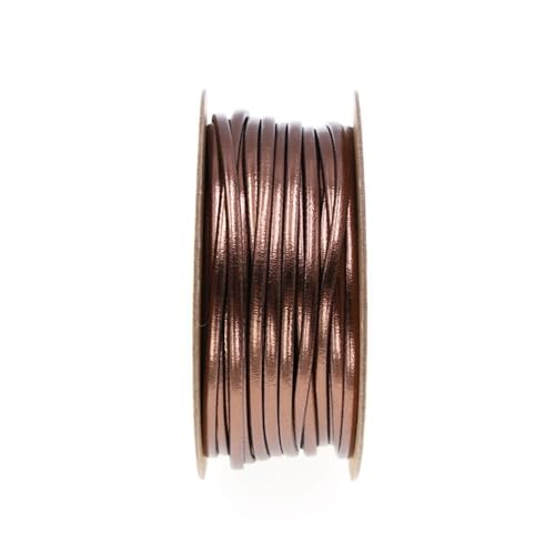 CHUYIX Geflochtene PU Ledersch 15M 2mm Lederschnur Glitter Metallic Schnur Seil Elastische Schnüre Stretch Cord Band Metallic für DIY Halskette Armband Schmuckherstellung Lederband CHUYIX Geflochtene PU Ledersch 15M 2mm Lederschnur Glitter Metallic Schnur Seil Elastische Schnüre Stretch Cord Band Metallic für DIY Halskette Armband Schmuckherstellung Lederband von CHUYIX