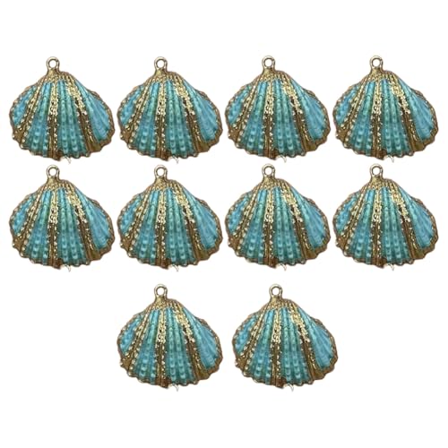CHUYIX Jakobsmuscheln 10 Stück natürliche kleine Jakobs goldene Kante Muscheln meeresschnecken Beach Seashell anhänger Für Strandparty DIY Basteln Hochzeitsdeko Halskette Schmuck Ohrringe Machen CHUYIX Jakobsmuscheln 10 Stück natürliche kleine Jakobs goldene Kante Muscheln meeresschnecken Beach Seashell anhänger Für Strandparty DIY Basteln Hochzeitsdeko Halskette Schmuck Ohrringe Machen von CHUYIX