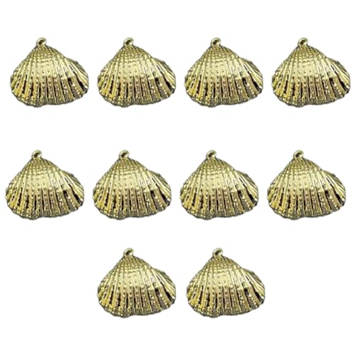CHUYIX Jakobsmuscheln 10 Stück natürliche kleine Jakobs goldene Kante Muscheln meeresschnecken Beach Seashell anhänger Für Strandparty DIY Basteln Hochzeitsdeko Halskette Schmuck Ohrringe Machen CHUYIX Jakobsmuscheln 10 Stück natürliche kleine Jakobs goldene Kante Muscheln meeresschnecken Beach Seashell anhänger Für Strandparty DIY Basteln Hochzeitsdeko Halskette Schmuck Ohrringe Machen von CHUYIX
