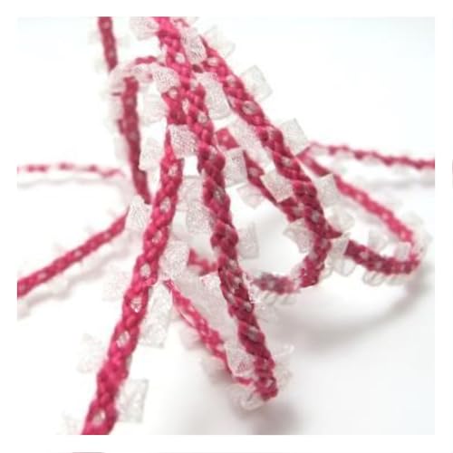 Spitzenband 5 Yards 8mm breit gewebte Borte Spitzenborte dekoband spitzenbordüre Geschenkband Bestickt Spitzenstoff borten bänder für Hochzeit Geschenkbox Kleidung nähen Handmade Zierband Spitzenband 5 Yards 8mm breit gewebte Borte Spitzenborte dekoband spitzenbordüre Geschenkband Bestickt Spitzenstoff borten bänder für Hochzeit Geschenkbox Kleidung nähen Handmade Zierband von CHUYIX