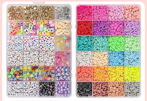 CHXAOM Bastelset Kinder ab 6 Jahre 2700 Perlen & 18 Farben mit Zubehör – Kreatives DIY Geschenkset für Geburtstag, Freundschaft & Familie – Sicherer Bastelspaß aus Acryl CHXAOM Bastelset Kinder ab 6 Jahre 2700 Perlen & 18 Farben mit Zubehör – Kreatives DIY Geschenkset für Geburtstag, Freundschaft & Familie – Sicherer Bastelspaß aus Acryl von CHXAOM