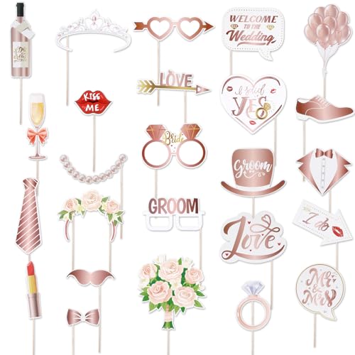 25 Stück Hochzeit Fotobox Accessoires,Rosa Fotobox Accessoires Hochzeit,Brautjungfern Foto Requisiten Hochzeits,für Hochzeiten, Klassentreffen, Geburtstage, Verkleidungen, Partys 25 Stück Hochzeit Fotobox Accessoires,Rosa Fotobox Accessoires Hochzeit,Brautjungfern Foto Requisiten Hochzeits,für Hochzeiten, Klassentreffen, Geburtstage, Verkleidungen, Partys von CIATBYYJ