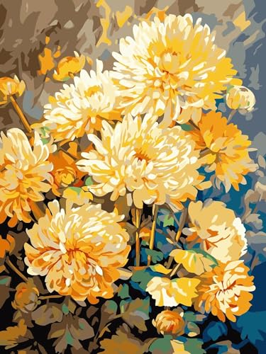 CICISTORY Malen Nach Zahlen Erwachsene, Paint by Numbers Malen Nach Zahlen, DIY Handgemalt Ölgemälde Leinwand für Home Decor, Ohne Rahmen (40x50cm) von CICISTORY