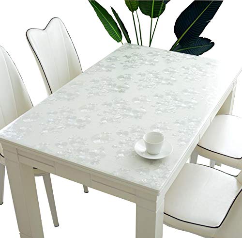 CIEEIN CIEHT Haushalt Küche PVC Tischdecke Tischmatte Schreibtisch Tischfolie Tischschutz Matte Wasserdicht Silber 40 * 120cm von CIEEIN CIEHT