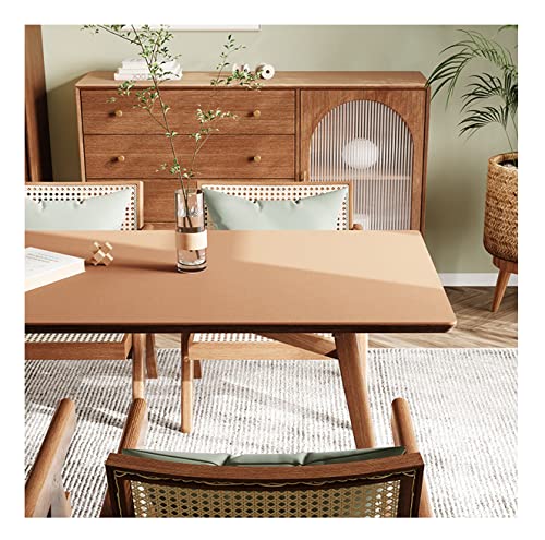 CIEEIN CIEHT PU Tischdecke Tischmatte Schreibtisch Tischunterlage Tischfolie Schutzfolie Tischschutz Matte Wasserdicht Khaki 40 * 120cm von CIEEIN CIEHT