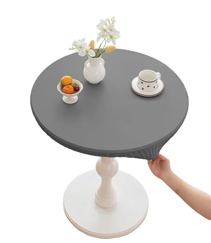CIEEIN CIEHT Polyester Tischdecke Schreibtisch Tischfoli Tischtuch Tischwäsche Rund Durchmesser 60cm-160cm Couchtisch Wasserdicht Tischabdeckung Hotel Gaststätten Tafeltuch Helle Grau Rund 100cm CIEEIN CIEHT Polyester Tischdecke Schreibtisch Tischfoli Tischtuch Tischwäsche Rund Durchmesser 60cm-160cm Couchtisch Wasserdicht Tischabdeckung Hotel Gaststätten Tafeltuch Helle Grau Rund 100cm von CIEEIN CIEHT