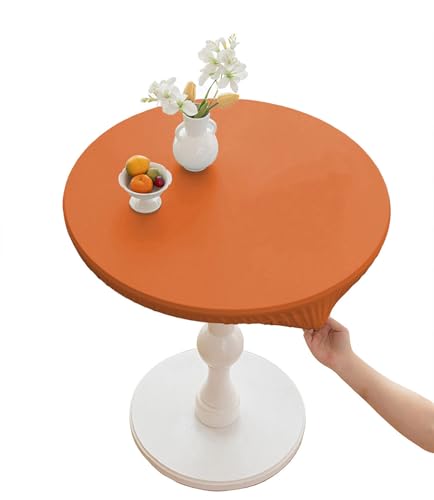 CIEEIN CIEHT Polyester Tischdecke Schreibtisch Tischfoli Tischtuch Tischwäsche Rund Durchmesser 60cm-160cm Couchtisch Wasserdicht Tischabdeckung Hotel Gaststätten Tafeltuch Orange Rund 120cm CIEEIN CIEHT Polyester Tischdecke Schreibtisch Tischfoli Tischtuch Tischwäsche Rund Durchmesser 60cm-160cm Couchtisch Wasserdicht Tischabdeckung Hotel Gaststätten Tafeltuch Orange Rund 120cm von CIEEIN CIEHT