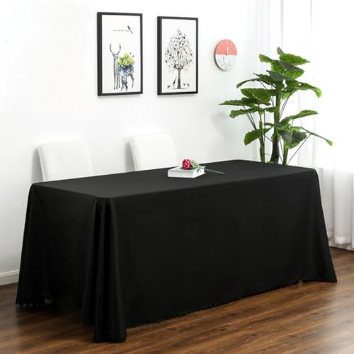 CIEEIN CIEHT Polyester Tischdecke Schreibtisch Tischtuch Tischwäsche Couchtisch Küchentischabdeckung Party Hochzeit Tafeltuch Schwarz 200 * 300cm CIEEIN CIEHT Polyester Tischdecke Schreibtisch Tischtuch Tischwäsche Couchtisch Küchentischabdeckung Party Hochzeit Tafeltuch Schwarz 200 * 300cm von CIEEIN CIEHT