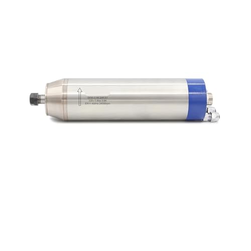 CIJIAOPOYU 0,8 kW ER11 Metall-Arbeitsspindelmotor, 4 Keramikkugellager, 1,5 kW Frequenzumrichter, 65 mm Ständer und 75 W Wasserpumpe(380v,Inverter-BD612) von CIJIAOPOYU