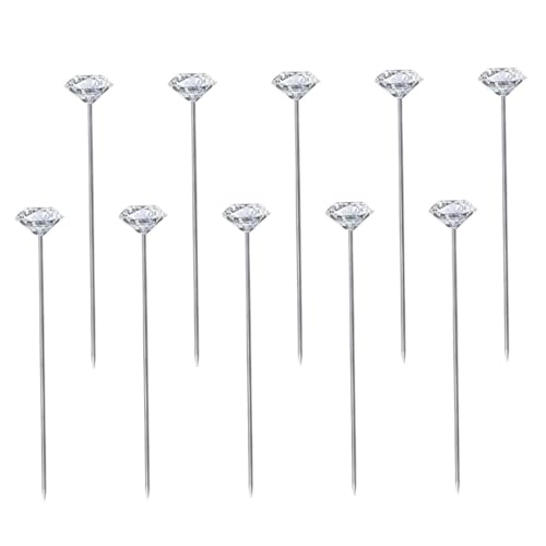 200St Diamantstift hochzeitsdeko Glasdekor Hochzeit Blumenstift Schmuck Anstecknadel Fixierstift nähen Patchwork Korsage Strauß schmücken gerade Nadel Acryl 200St Diamantstift hochzeitsdeko Glasdekor Hochzeit Blumenstift Schmuck Anstecknadel Fixierstift nähen Patchwork Korsage Strauß schmücken gerade Nadel Acryl von CIMAXIC