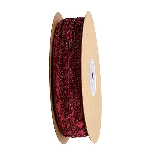 CIMAXIC 1 Rolle Geschenkverpackungsband Sackleinenband Schleife Satinband Dünn Band Zum Verpacken Bänder Für Handwerk Wickeln von CIMAXIC
