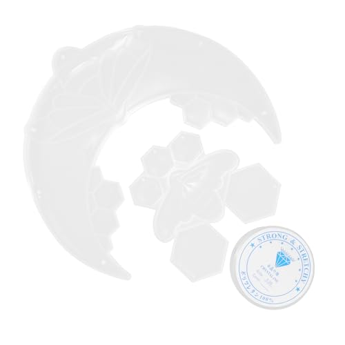 CIMAXIC 1 Satz Bienen-windspiel-anhänger Flexible Anhängerform Uv -harzformen Silikonformen Für Kunstharzhandwerk Epoxidharz Harz-epoxid-formen Kunstharz Zu Hause Harz Für Formen Kieselgel von CIMAXIC