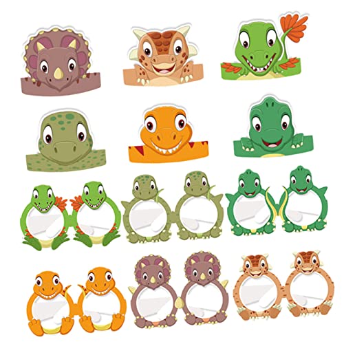 CIMAXIC Dinosaurier-partygeschirr Papierhut Gläser-set Jungen- Und Mädchen-party-dekorationen CIMAXIC Dinosaurier-partygeschirr Papierhut Gläser-set Jungen- Und Mädchen-party-dekorationen von CIMAXIC