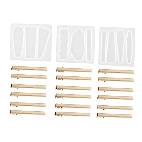 CIMAXIC 1 Satz Handgemachte Silikonform für Haarspangen DIY Epoxidharz Gießform Einfach zu Reinigen und Wiederverwendbar für Kreative Bastelprojekte CIMAXIC 1 Satz Handgemachte Silikonform für Haarspangen DIY Epoxidharz Gießform Einfach zu Reinigen und Wiederverwendbar für Kreative Bastelprojekte von CIMAXIC