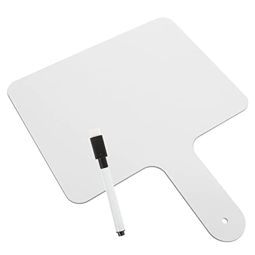 CIMAXIC 1 Satz Handheld Whiteboard Teiliges Abwischbares Zeichenboard mit Stift Doppelseitige Schreibtafel für Klassenzimmer Büro und Spiele Praktische Anwendung und Einfache Bedienung CIMAXIC 1 Satz Handheld Whiteboard Teiliges Abwischbares Zeichenboard mit Stift Doppelseitige Schreibtafel für Klassenzimmer Büro und Spiele Praktische Anwendung und Einfache Bedienung von CIMAXIC