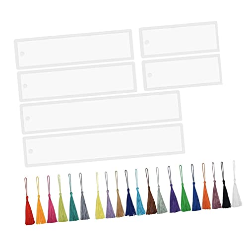 CIMAXIC 1 Satz Lesezeichen-stanzform-set Lesezeichen Gießen Dekoration Klein Herstellung Mini Lesezeichen-formsatz Diy Bastelform Lesezeichenform Formen Selber Machen Kieselgel von CIMAXIC