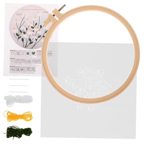 CIMAXIC 1 Satz Organza-Stickerei Schmuck Bausatz Quilten häkeln Bausätze embroidery set hand made knitted set stricksets Kreuzstichsets für den Haushalt Stickgarn für zu Hause Plastik CIMAXIC 1 Satz Organza-Stickerei Schmuck Bausatz Quilten häkeln Bausätze embroidery set hand made knitted set stricksets Kreuzstichsets für den Haushalt Stickgarn für zu Hause Plastik von CIMAXIC