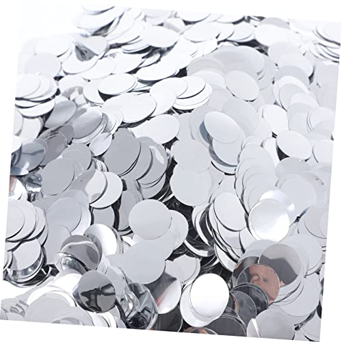 Rundes Pailletten-konfetti Aus Aluminiumfolie Für Ballon-dekoration Gender-reveal-party Festival-feier 50 G X 2 in Silber Rundes Pailletten-konfetti Aus Aluminiumfolie Für Ballon-dekoration Gender-reveal-party Festival-feier 50 G X 2 in Silber von CIMAXIC
