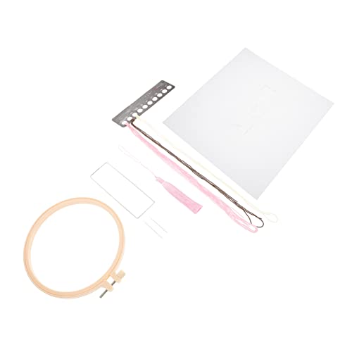 CIMAXIC 1 Satz Stickmaterialpaket Kreuzstichzubehör Bausätze Stickfaden Stickerei Erwachsene Nähzubehör Lesezeichen zum Sticken selber machen Mini-Stickset Organza Rosa CIMAXIC 1 Satz Stickmaterialpaket Kreuzstichzubehör Bausätze Stickfaden Stickerei Erwachsene Nähzubehör Lesezeichen zum Sticken selber machen Mini-Stickset Organza Rosa von CIMAXIC
