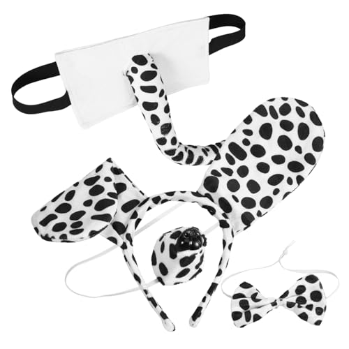 CIMAXIC Cattle Dog Tierkostüm Zubehör Dekoratives Stirnband Modische Party Kopfschmuck Cosplay Supplies von CIMAXIC