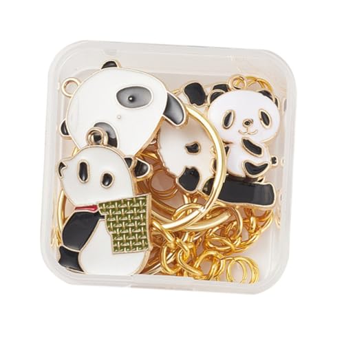 CIMAXIC 1 Schachtel Panda Schlüsselanhänger Charms Tragbare und Verschleißfeste Tieranhänger Dekorative Taschenpendel für DIY Projekte Teiliges für Kreative Bastelarbeiten CIMAXIC 1 Schachtel Panda Schlüsselanhänger Charms Tragbare und Verschleißfeste Tieranhänger Dekorative Taschenpendel für DIY Projekte Teiliges für Kreative Bastelarbeiten von CIMAXIC