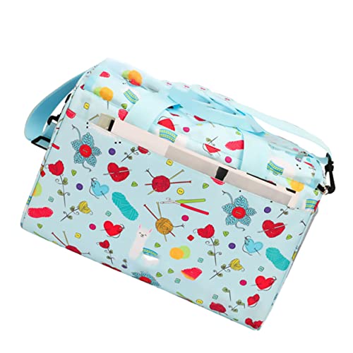 CIMAXIC 1 Stück Aufbewahrungstasche gewebesäcke knitting bag fleebag woven bag Stich Aufbewahrungsbeutel nähen täglich handtasche Stricktasche für Häkelliebhaber Garn-Organizer-Tasche Blue CIMAXIC 1 Stück Aufbewahrungstasche gewebesäcke knitting bag fleebag woven bag Stich Aufbewahrungsbeutel nähen täglich handtasche Stricktasche für Häkelliebhaber Garn-Organizer-Tasche Blue von CIMAXIC