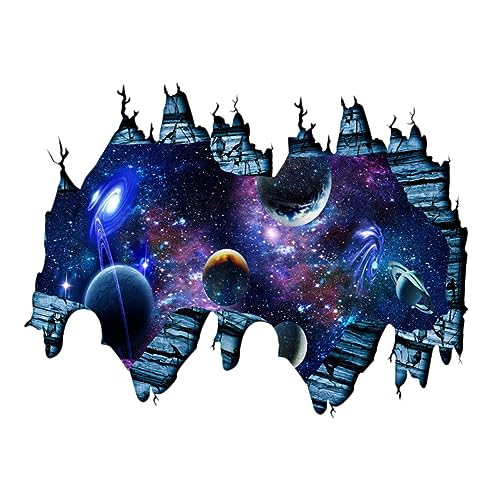 CIMAXIC 1 Stück Planet Wandtattoo Abnehmbarer Wandaufkleber für Kinderzimmer Schlafzimmer Wohnzimmer Leuchtend und Selbstklebend CIMAXIC 1 Stück Planet Wandtattoo Abnehmbarer Wandaufkleber für Kinderzimmer Schlafzimmer Wohnzimmer Leuchtend und Selbstklebend von CIMAXIC
