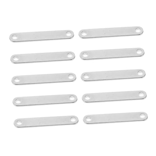 CIMAXIC 10 Stück Anschlüsse Aus Edelstahl Halskettenöse Armbandverbinder Mehrere Anhänger Reiz Gemacht Schmuckzubehör Armbänder Befestigungen Diy Schmuckherstellung Rostfreier Stahl CIMAXIC 10 Stück Anschlüsse Aus Edelstahl Halskettenöse Armbandverbinder Mehrere Anhänger Reiz Gemacht Schmuckzubehör Armbänder Befestigungen Diy Schmuckherstellung Rostfreier Stahl von CIMAXIC