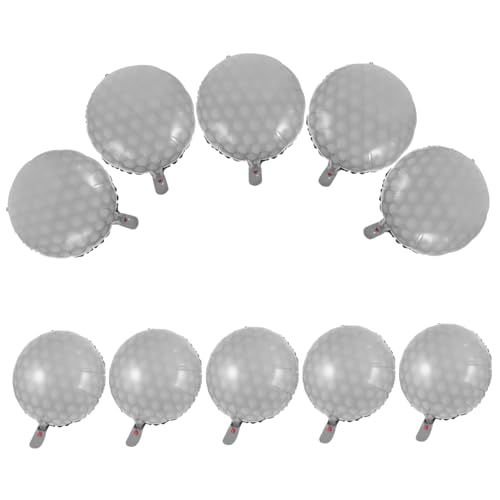 CIMAXIC 10 Stück Golfball-Ballon Golfball Luftballons Geburtstagsdekoration Golf Golfballons für Party Ballonpumpe Ballondekoration Ballons Dekore Luftballons für Bogen Aluminiumfolie CIMAXIC 10 Stück Golfball-Ballon Golfball Luftballons Geburtstagsdekoration Golf Golfballons für Party Ballonpumpe Ballondekoration Ballons Dekore Luftballons für Bogen Aluminiumfolie von CIMAXIC