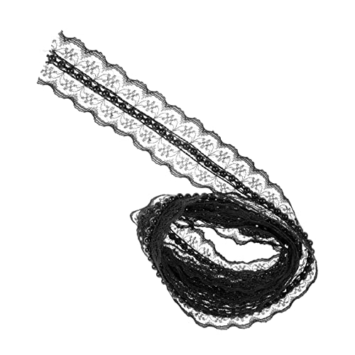 CIMAXIC 10 Stück Handgefertigte Perlen Spitze Stoffborte für Diy Dekoration und Kleidung Vielseitig Einsetzbar für Hochzeitsaccessoires und Bastelprojekte CIMAXIC 10 Stück Handgefertigte Perlen Spitze Stoffborte für Diy Dekoration und Kleidung Vielseitig Einsetzbar für Hochzeitsaccessoires und Bastelprojekte von CIMAXIC