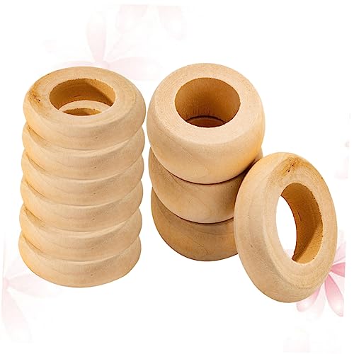 CIMAXIC 10 Stück Holzringzubehör Dekorationen Party Bausatz bastelmaterial bastel materialien holzringe woodcarver bastelbedarf weihnachtsdeko holz ring anhänger Holzhandwerk Hölzern Brown CIMAXIC 10 Stück Holzringzubehör Dekorationen Party Bausatz bastelmaterial bastel materialien holzringe woodcarver bastelbedarf weihnachtsdeko holz ring anhänger Holzhandwerk Hölzern Brown von CIMAXIC