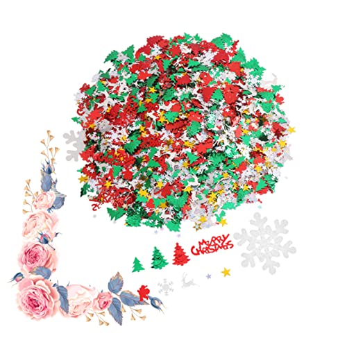 CIMAXIC 10 Weihnachtskonfetti Weihnachten Partyzubehör Weihnachtsstreusel Partydekorationen Sträusel Lametta Weihnachtspailletten Hängend Weihnachtsschmuck Hochzeit Wunderland Lieferungen CIMAXIC 10 Weihnachtskonfetti Weihnachten Partyzubehör Weihnachtsstreusel Partydekorationen Sträusel Lametta Weihnachtspailletten Hängend Weihnachtsschmuck Hochzeit Wunderland Lieferungen von CIMAXIC
