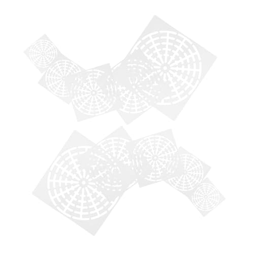 CIMAXIC 10-teilige Mandala-punktschablonen: Komplettes Mandala-malset – Schablonen, Blumenvorlagen Und Punktierwerkzeuge Für Diy-wandkunst Und Möbeldekor von CIMAXIC