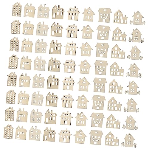 CIMAXIC 100 Stück DIY Holzscheiben Set für Unbemalte Holzstücke für Kreative Bastelprojekte zum Bemalen und Gestalten für Kindergarten und Geburtstagsfeiern Fördert Kreativität und CIMAXIC 100 Stück DIY Holzscheiben Set für Unbemalte Holzstücke für Kreative Bastelprojekte zum Bemalen und Gestalten für Kindergarten und Geburtstagsfeiern Fördert Kreativität und von CIMAXIC