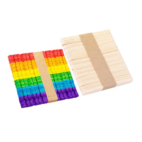 CIMAXIC 100 Stück Eisstock aus Holz wiederverwendbar Jumbo gemacht Eiscreme Stöcke Röhren farbig Holzstangen Eisstiele zum Wachsen Wachsstangen Eisstiele zum Basteln Mini- am Stiel CIMAXIC 100 Stück Eisstock aus Holz wiederverwendbar Jumbo gemacht Eiscreme Stöcke Röhren farbig Holzstangen Eisstiele zum Wachsen Wachsstangen Eisstiele zum Basteln Mini- am Stiel von CIMAXIC