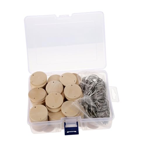 CIMAXIC 100 Stück Holz Anhänger Holzdekoration Holzornamente Naturholz Scheiben Holzgeschenkanhänger Holzschmuck DIY Craft Schlüssel DIY Handwerk Ornamente DIY-Material hölzern CIMAXIC 100 Stück Holz Anhänger Holzdekoration Holzornamente Naturholz Scheiben Holzgeschenkanhänger Holzschmuck DIY Craft Schlüssel DIY Handwerk Ornamente DIY-Material hölzern von CIMAXIC