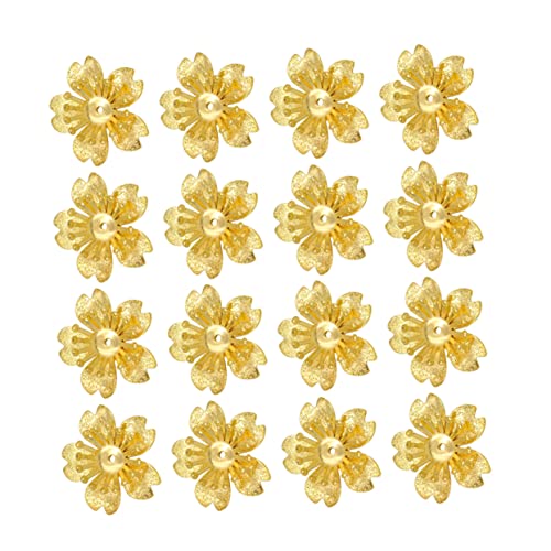 CIMAXIC 100 Stück Zubehör für Blumenanhänger Broschennadel Reize haarband hair-band festlich haar tapes brosche pin haaraccessoires Spacer-Blumen-Charme Zubehör für Kopfbedeckungen Golden CIMAXIC 100 Stück Zubehör für Blumenanhänger Broschennadel Reize haarband hair-band festlich haar tapes brosche pin haaraccessoires Spacer-Blumen-Charme Zubehör für Kopfbedeckungen Golden von CIMAXIC