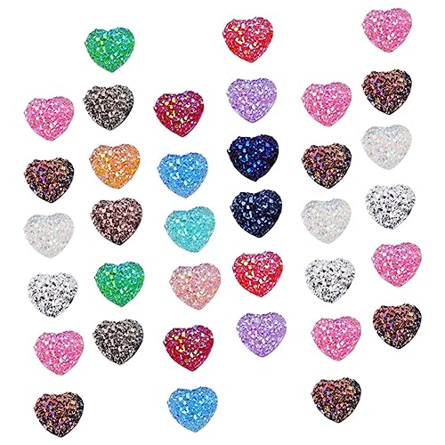 CIMAXIC 100Stücke Herzform Strass Aufkleber Harz Sticker für Bastelprojekte Farbenfrohe Selbstklebende Dekoration für Karten und Scrapbooking Vielseitig CIMAXIC 100Stücke Herzform Strass Aufkleber Harz Sticker für Bastelprojekte Farbenfrohe Selbstklebende Dekoration für Karten und Scrapbooking Vielseitig von CIMAXIC
