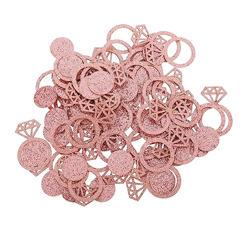 CIMAXIC 100Stücke Hochzeitskonfetti Im Design Von Diamantringen Dekoratives Konfetti Für Party Hochzeit Und Valentinstag Roségold Kreative Papierhandwerke CIMAXIC 100Stücke Hochzeitskonfetti Im Design Von Diamantringen Dekoratives Konfetti Für Party Hochzeit Und Valentinstag Roségold Kreative Papierhandwerke von CIMAXIC