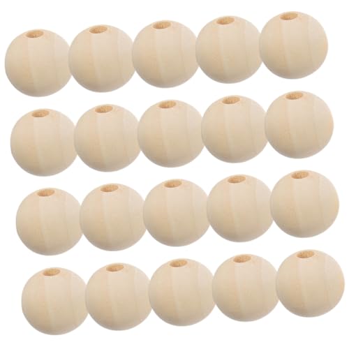 CIMAXIC 100Stücke Runde Holzperlen DIY Perlen für Armbandzubehör und Girlanden Glatte Oberfläche für Schmuckherstellung und Bastelprojekte CIMAXIC 100Stücke Runde Holzperlen DIY Perlen für Armbandzubehör und Girlanden Glatte Oberfläche für Schmuckherstellung und Bastelprojekte von CIMAXIC