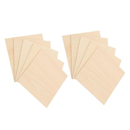 CIMAXIC 10Stücke Leere Holzbretter Unlackierte DIY Bastelplatten für Holzarbeiten Holzscheiben zum Bemalen und Basteln Projekte mit Familie CIMAXIC 10Stücke Leere Holzbretter Unlackierte DIY Bastelplatten für Holzarbeiten Holzscheiben zum Bemalen und Basteln Projekte mit Familie von CIMAXIC