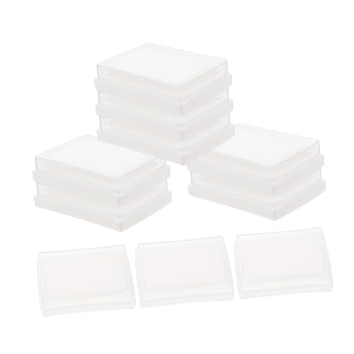 CIMAXIC 10Stücke Teiliges DIY Stempelkissen Wiederverwendbare Leere Tintenpolster für Fingerabdrücke Handwerk und Scrapbooking Hochdichte Schwämme für Kreative Projekte Sicher CIMAXIC 10Stücke Teiliges DIY Stempelkissen Wiederverwendbare Leere Tintenpolster für Fingerabdrücke Handwerk und Scrapbooking Hochdichte Schwämme für Kreative Projekte Sicher von CIMAXIC
