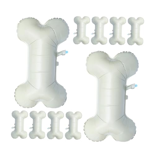 CIMAXIC 10er Set Knochen Folienballons Für Haustiergeburtstage Und Halloween Partys Ballons Für Feierlichkeiten Und Dekorationen CIMAXIC 10er Set Knochen Folienballons Für Haustiergeburtstage Und Halloween Partys Ballons Für Feierlichkeiten Und Dekorationen von CIMAXIC