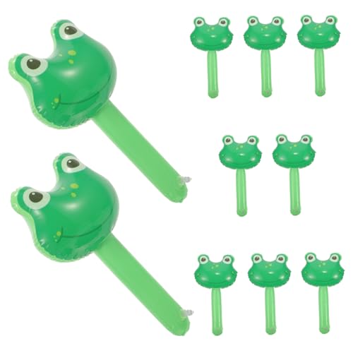 Aufblasbarer Hammer Aus Kunststoff Für Partys 10 Stück Aufblasbare Tierhämmer Froschhammer-spielzeug Frösche Auf Stöcken Aufblasbarer Hammer Aus Kunststoff Für Partys 10 Stück Aufblasbare Tierhämmer Froschhammer-spielzeug Frösche Auf Stöcken von CIMAXIC