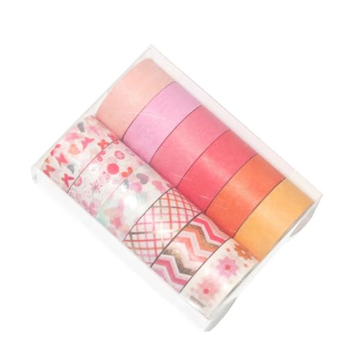 CIMAXIC 12 Rollen Washi-tape in Rottönen Für Scrapbooking Diy Craft Und Deko Fotobuch-klebeband Aus Papier Sicher Für Jedes Projekt CIMAXIC 12 Rollen Washi-tape in Rottönen Für Scrapbooking Diy Craft Und Deko Fotobuch-klebeband Aus Papier Sicher Für Jedes Projekt von CIMAXIC