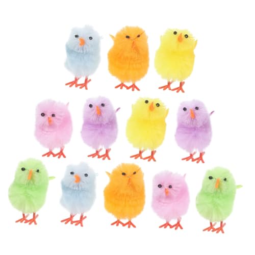 CIMAXIC 12 Stück Stofftier Küken Gefülltes Hähnchen Plüsch Küken Stofftier Osterschwärme Von Tieren Lustiges Küken Ostern Mini-osterküken Hühner Küken Osterkorb Süße Kuscheltiere Samt CIMAXIC 12 Stück Stofftier Küken Gefülltes Hähnchen Plüsch Küken Stofftier Osterschwärme Von Tieren Lustiges Küken Ostern Mini-osterküken Hühner Küken Osterkorb Süße Kuscheltiere Samt von CIMAXIC
