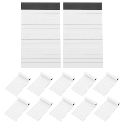 CIMAXIC 12 Stück Taschennotizblock, liniertes Papier im A7-Format – breit linierte Notizblöcke, Notizblock für Arbeit, Studium, Listen, Schreiben und Notizen, je 30 Blatt CIMAXIC 12 Stück Taschennotizblock, liniertes Papier im A7-Format – breit linierte Notizblöcke, Notizblock für Arbeit, Studium, Listen, Schreiben und Notizen, je 30 Blatt von CIMAXIC